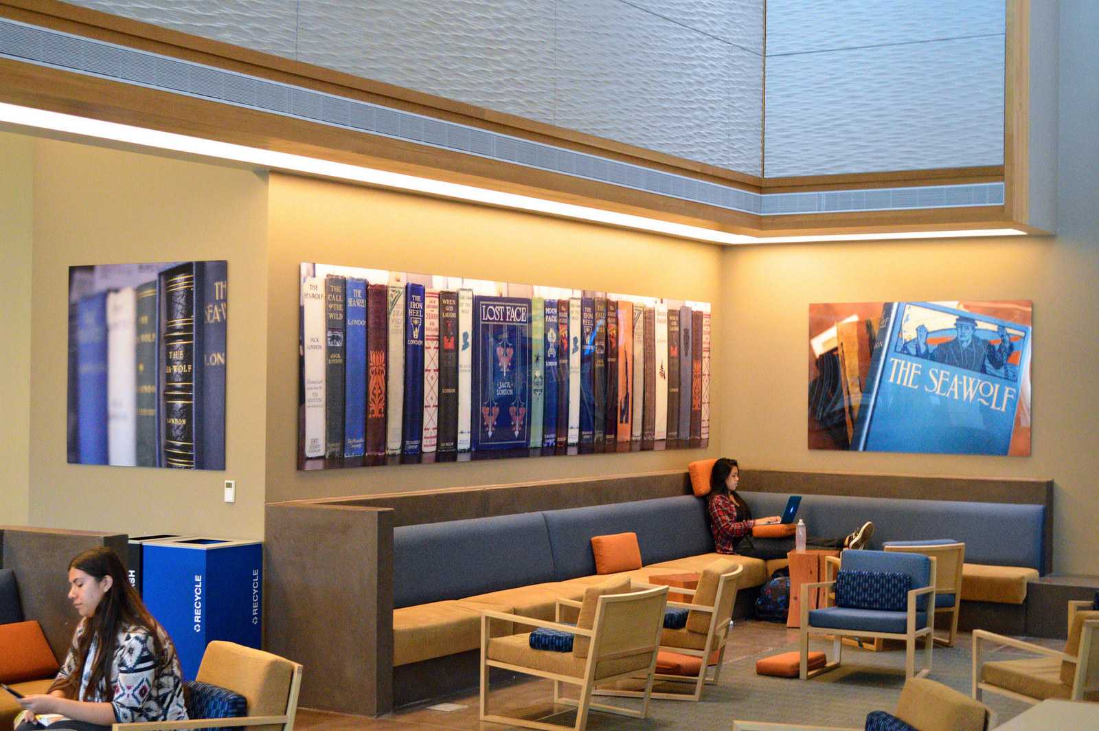 STAR // Sara WildmanNew art pieces can now be found on display in the Student Center’s Living Room. 