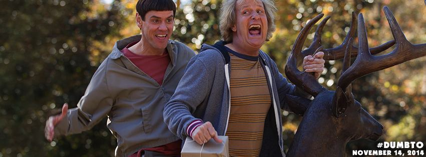 facebook.comJim Carrey and Jeff Daniels star in “Dumb and Dumber To,” released on Friday.