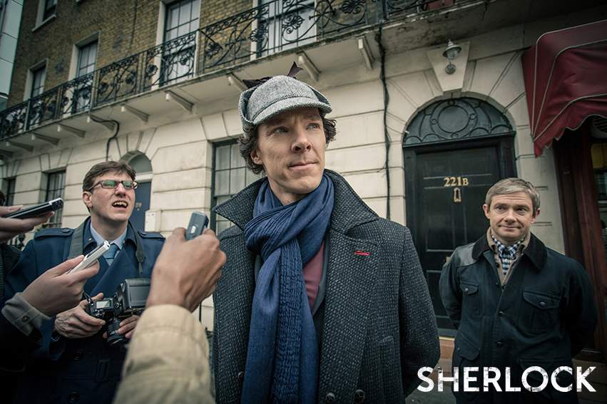 facebook.comSherlock Holmes (Benedict Cumberbatch) and John Watson (Martin Freeman) return for the third series of ‘Sherlock.’