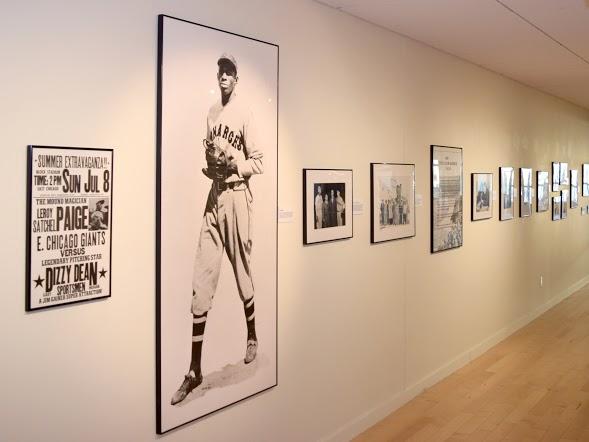 STAR // Kayla E. Galloway“Discover Greatness: An Illustrated History of the Negro Baseball Leagues” holds historical photos and gives gallery viewers the opportunity to learn about African-American baseball history.