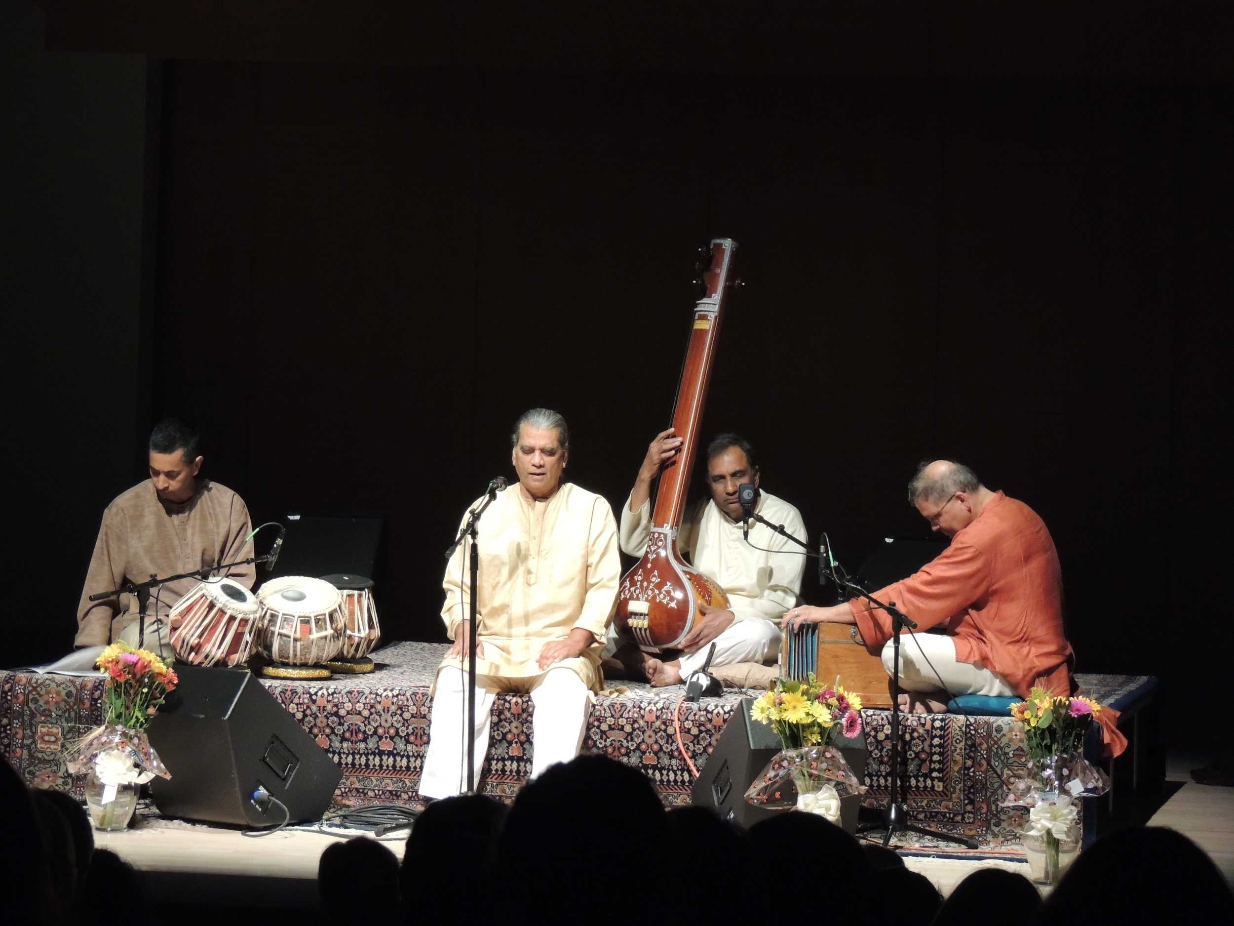 STAR // Alyssa JamesProfessor of ethnomusicology, Laxmi G. Tewari, performed traditional Indian folk music at the Green Music Center on Saturday.