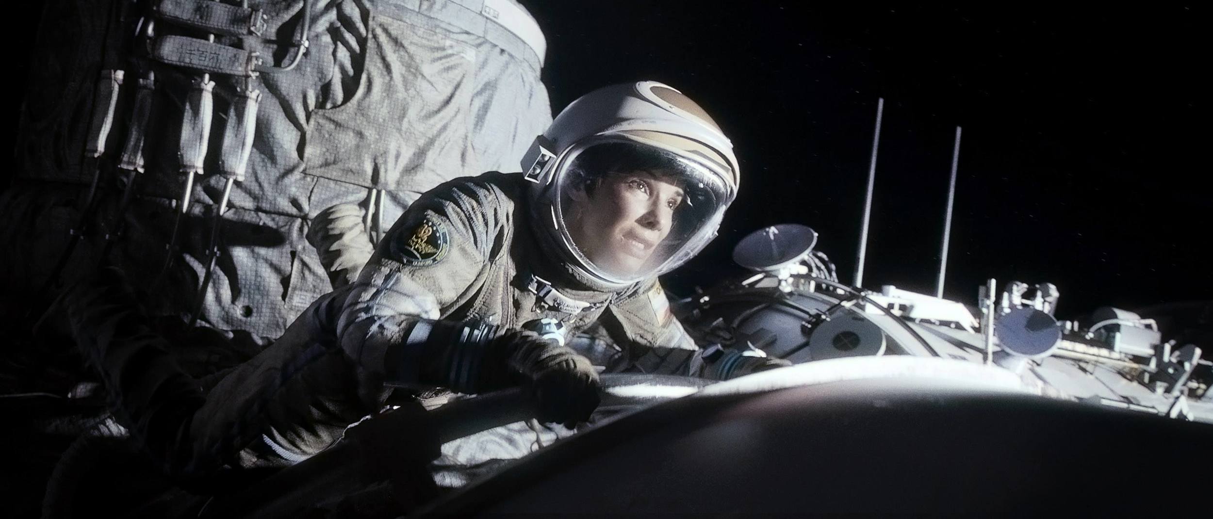 facebook.comSandra Bullock stars as astronaut Dr. Ryan Stone in the science-fiction thriller “Gravity.”