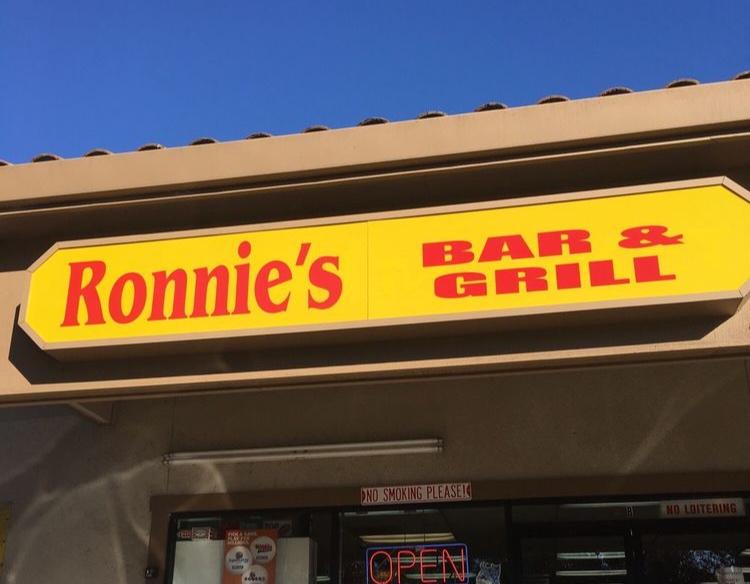 Ronnie’s Bar &amp; Grill located at 1460 E. Cotati Ave. in unit B. Courtesy of Yelp.