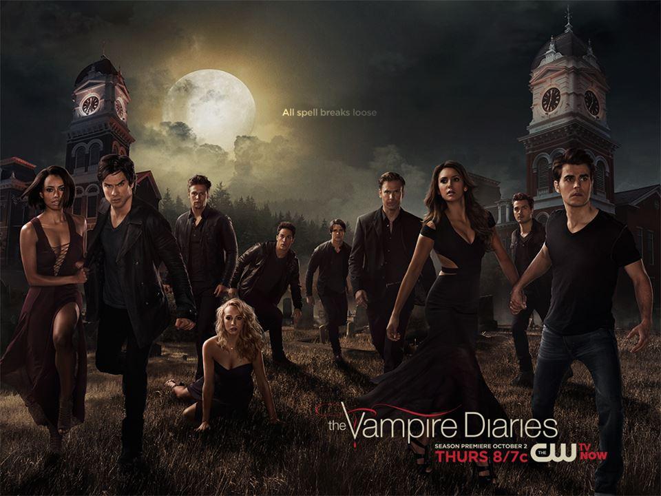 facebook.comThe cast of The CW’s “Vampire Diaries” is back for season six of the drama.