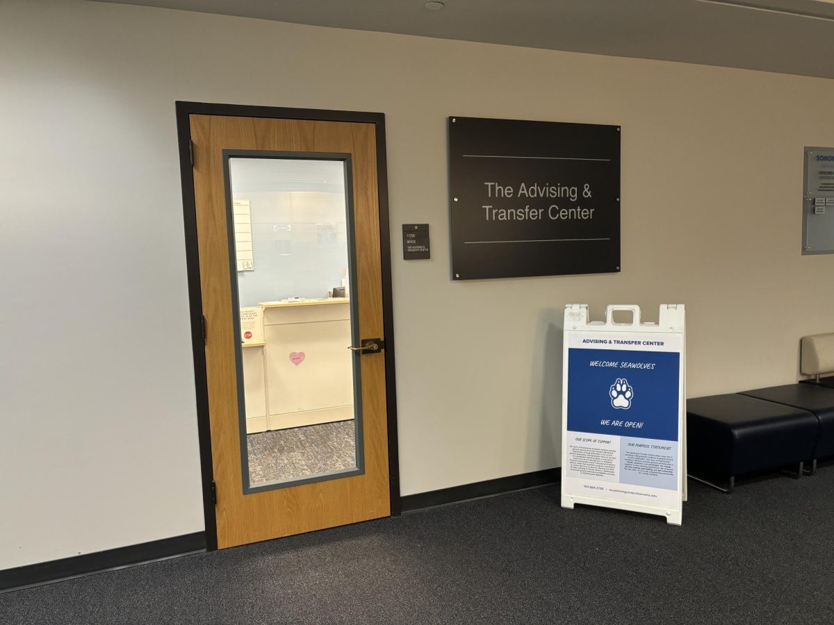 Advising & Transfer Center, located on the first floor of the library.