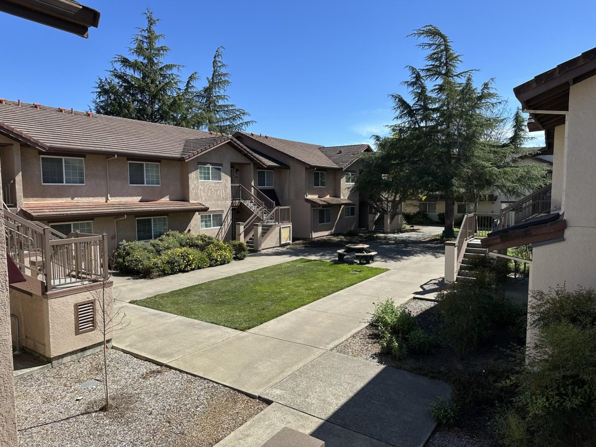 Sauvignon Village housing at Sonoma State University on March 11.